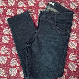 Cropped dark wash Emerson Fry Jeans, size 2